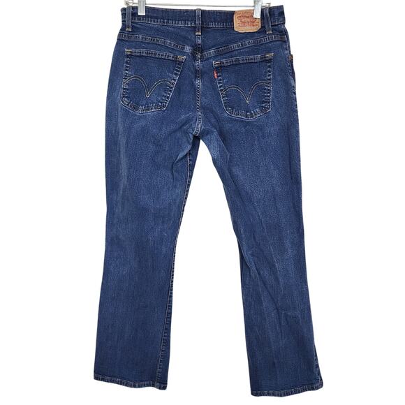 Levi's 12M Denim Bootcut Blue Jeans - Picture 2 of 4